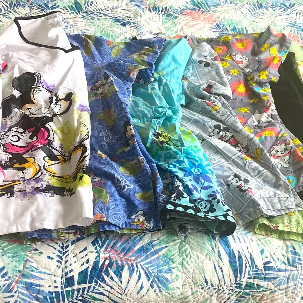 Disney Scrub Bundle - Picture 1 of 3